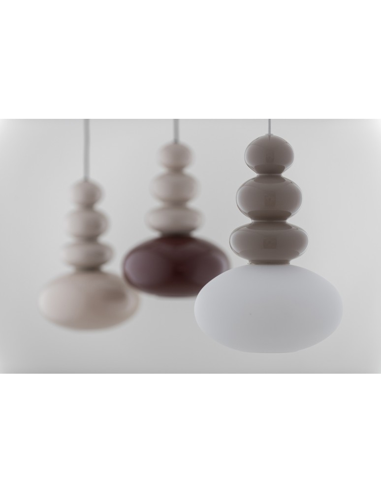 Single pendant lamps - Argon DIEGO 8819 GU10 (light source not included) / 230V glass, painted steel - product kolory-swiatla.pl 4