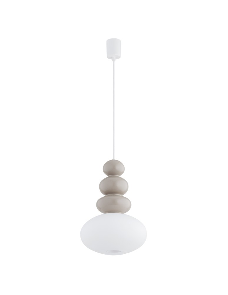 Single pendant lamps - Argon DIEGO 8819 GU10 (light source not included) / 230V glass, painted steel - product kolory-swiatla.pl 8