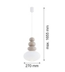 Argon DIEGO 8819  GU10 (nie zawiera źródła światła) / 230V szkło, stal lakierowana