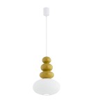 Single pendant lamps - Argon DIEGO 8821 GU10 (light source not included) / 230V glass, painted steel - product 1