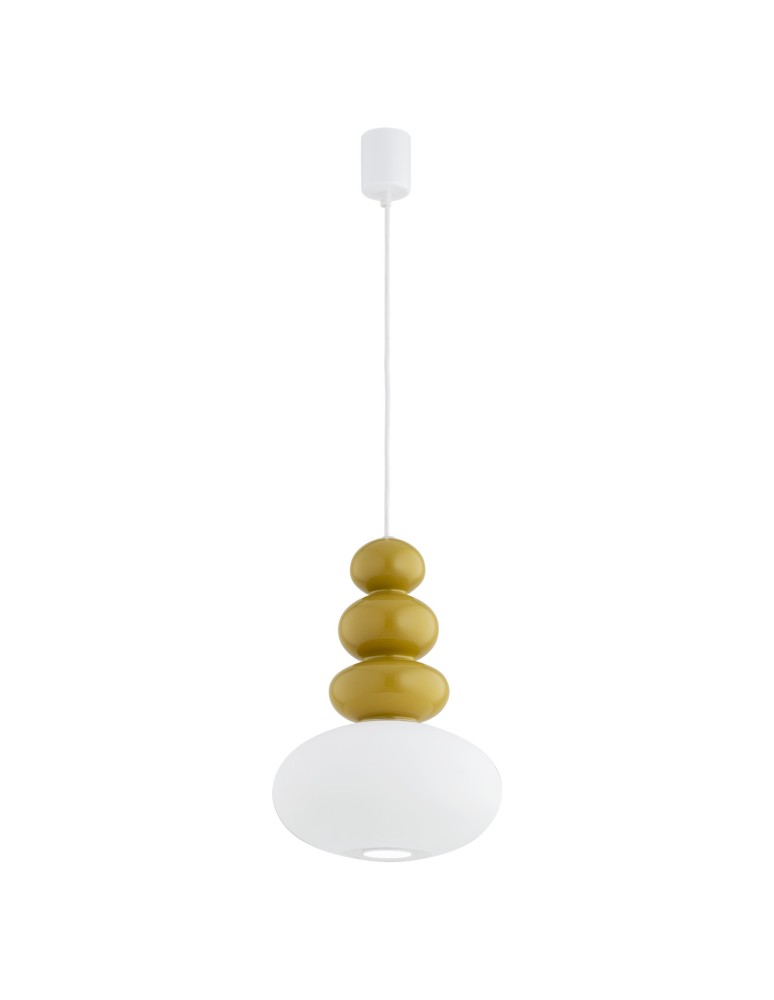Single pendant lamps - Argon DIEGO 8821 GU10 (light source not included) / 230V glass, painted steel - product kolory-swiatla.pl 1