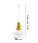 Single pendant lamps - Argon DIEGO 8821 GU10 (light source not included) / 230V glass, painted steel - product 11