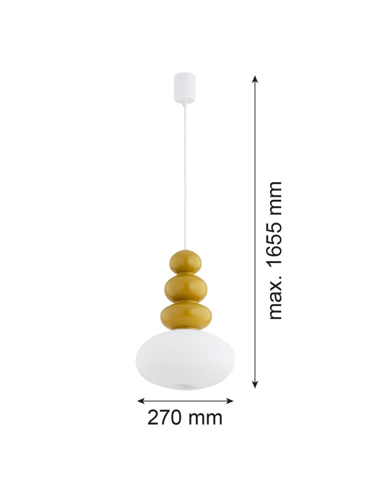 Argon DIEGO 8821  GU10 (nie zawiera źródła światła) / 230V szkło, stal lakierowana