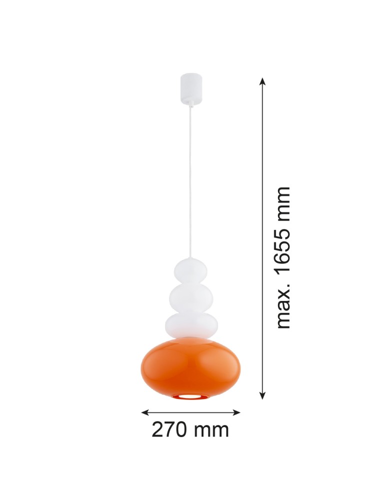 Argon DIEGO 8822  GU10 (nie zawiera źródła światła) / 230V szkło, stal lakierowana