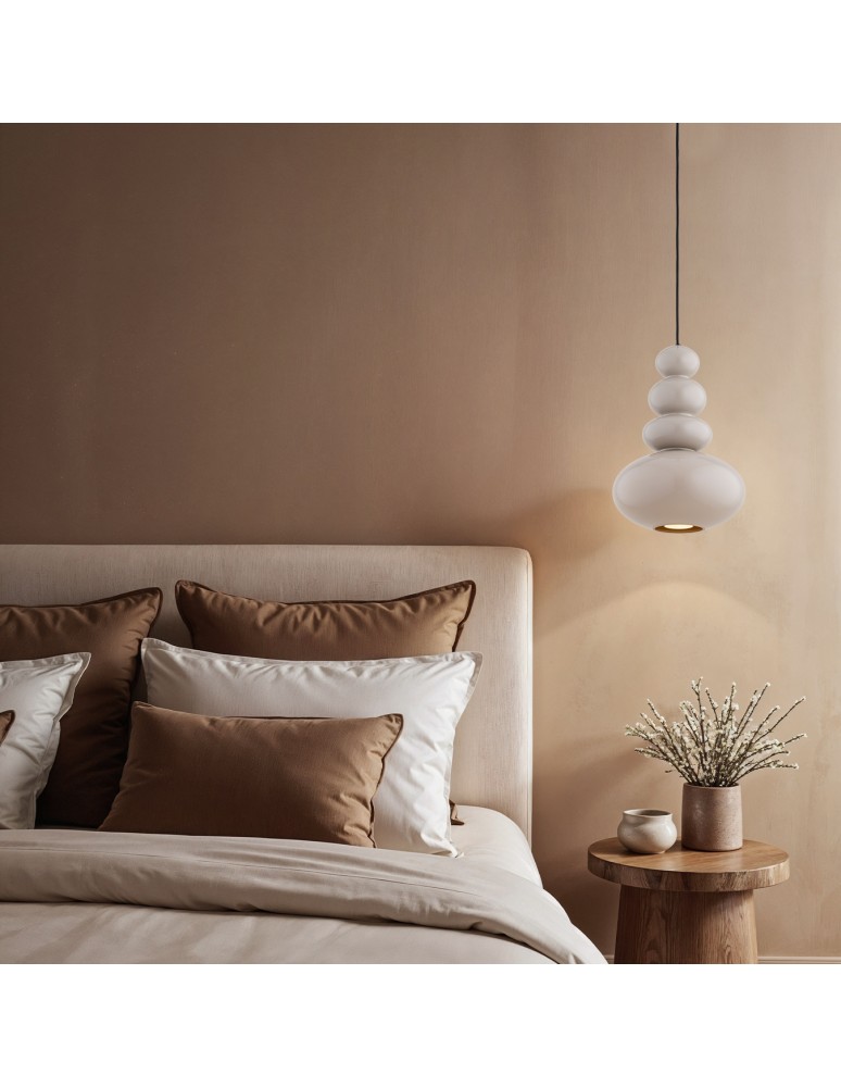 Single pendant lamps - Argon DIEGO 8823 GU10 (light source not included) / 230V glass, painted steel - product kolory-swiatla.pl 5