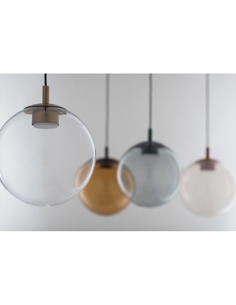 Pendant lamps spheres - Argon SACRAMENTO 8828 GX53 (8W bulb is a complimentary item - included) / 230V 2700K glass, lacquered steel - product kolory-swiatla.pl 2