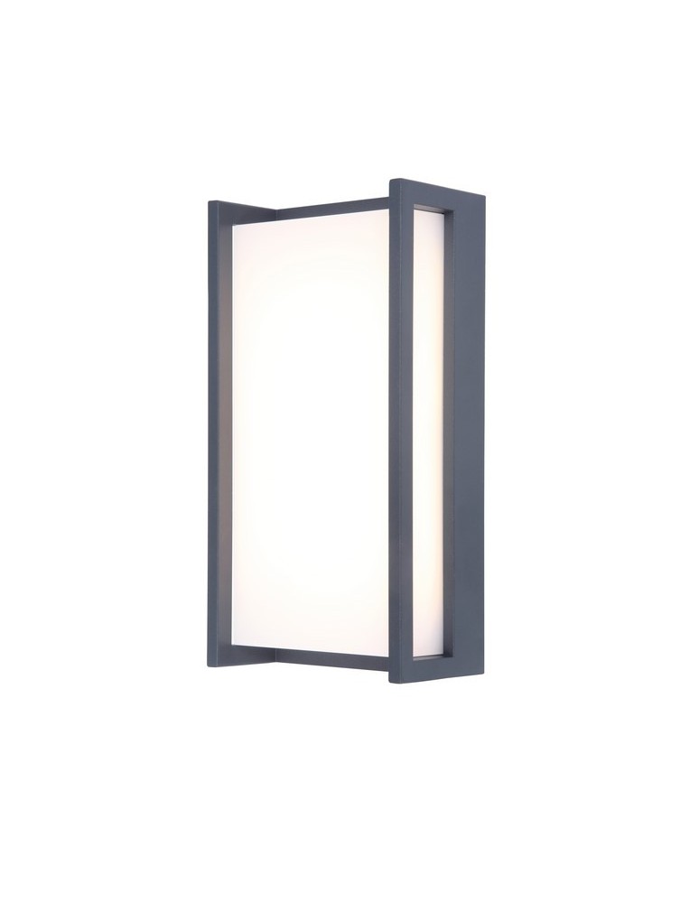 Outdoor wall lamps - Lutec QUBO Wall LED Anthracite 5193001118 - product kolory-swiatla.pl 4