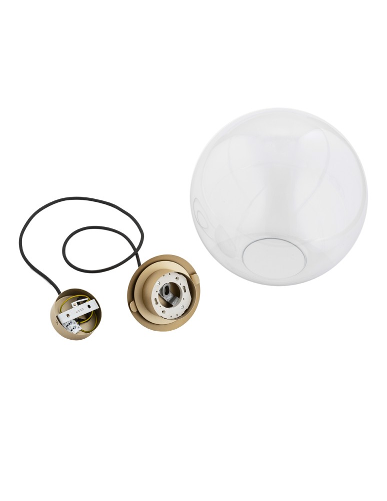 Argon SACRAMENTO 8828  GX53 (żarówka o mocy 8W stanowi element gratisowy - na wyposażeniu) / 230V 2700K szkło, stal lakierow