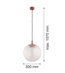 Argon SACRAMENTO 8829  GX53 (żarówka o mocy 8W stanowi element gratisowy - na wyposażeniu) / 230V 2700K szkło, stal lakierow