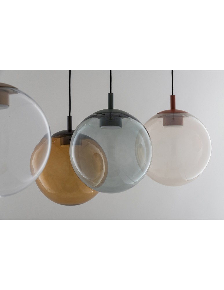 Pendant lamps spheres - Argon SACRAMENTO 8830 GX53 (8W bulb is a complimentary item - included) / 230V 2700K glass, lacquered steel - product kolory-swiatla.pl 2