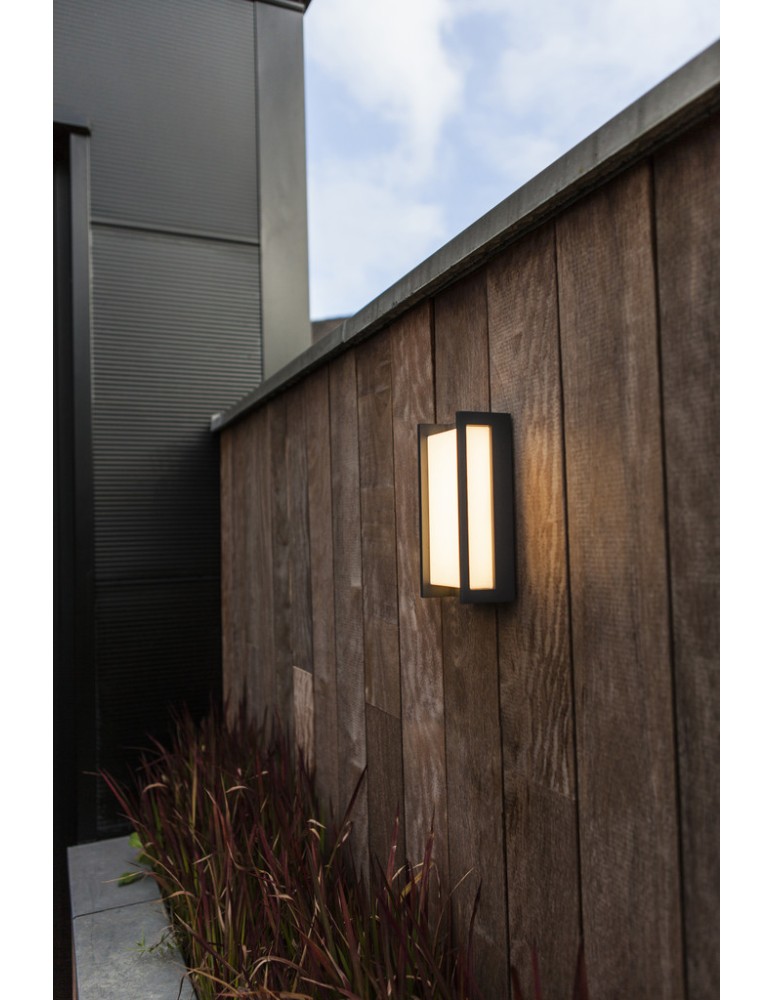 Outdoor wall lamps - Lutec QUBO Wall LED Anthracite 5193001118 - product kolory-swiatla.pl 6