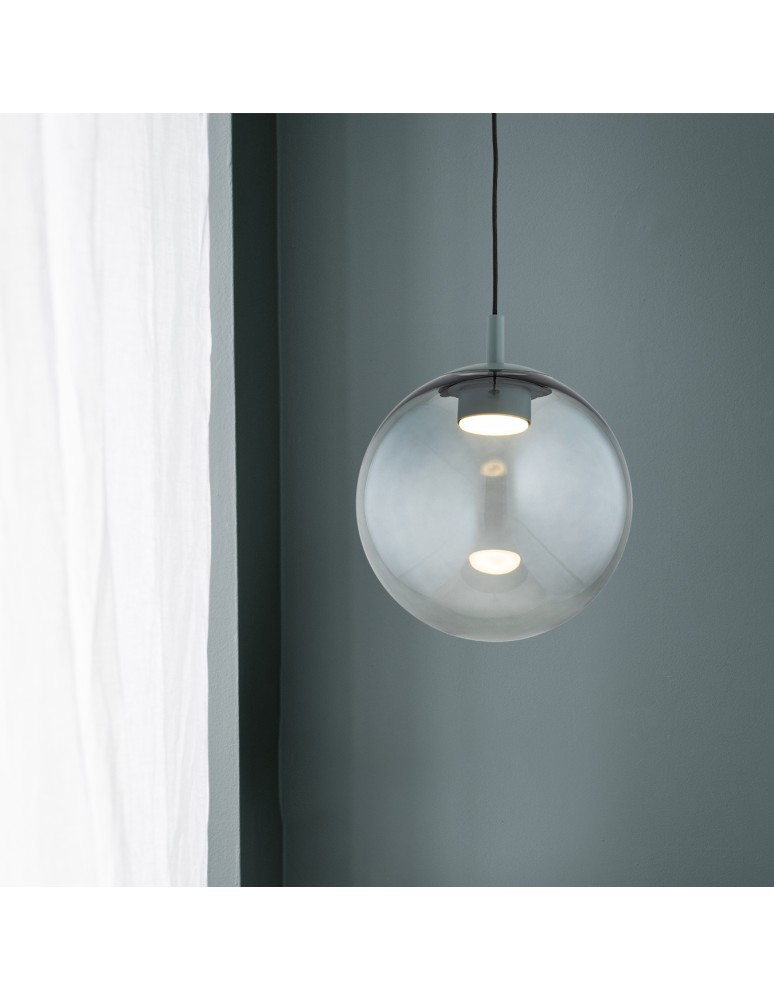 Pendant lamps spheres - Argon SACRAMENTO 8830 GX53 (8W bulb is a complimentary item - included) / 230V 2700K glass, lacquered steel - product kolory-swiatla.pl 4