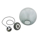 Argon SACRAMENTO 8830  GX53 (żarówka o mocy 8W stanowi element gratisowy - na wyposażeniu) / 230V 2700K szkło, stal lakierow