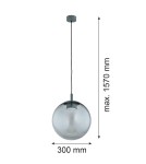 Argon SACRAMENTO 8830  GX53 (żarówka o mocy 8W stanowi element gratisowy - na wyposażeniu) / 230V 2700K szkło, stal lakierow