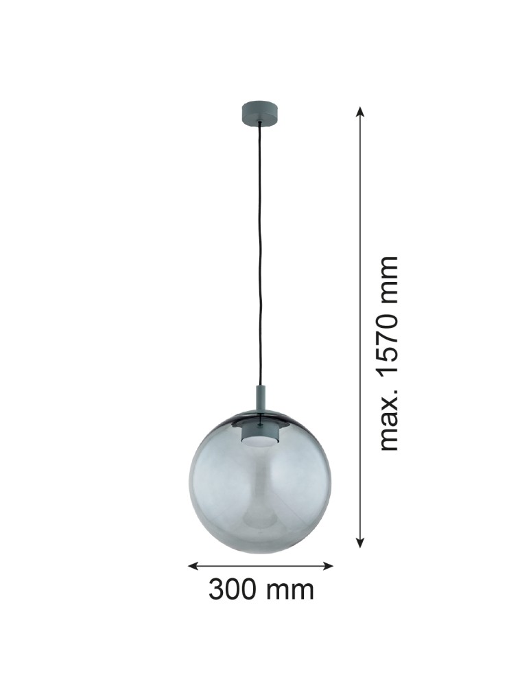 Argon SACRAMENTO 8830  GX53 (żarówka o mocy 8W stanowi element gratisowy - na wyposażeniu) / 230V 2700K szkło, stal lakierow
