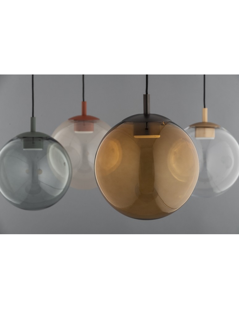 Pendant lamps spheres - Argon SACRAMENTO 8831 GX53 (8W bulb is a complimentary item - included) / 230V 2700K glass, lacquered steel - product kolory-swiatla.pl 4