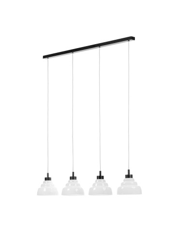 Argon VENTURA 1860 E27 (light source not included) / 230V glass, brushed lacquered steel