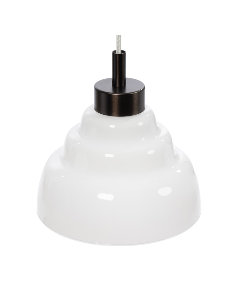 Pendant lamps on a strip - Argon VENTURA 1860 E27 (light source not included) / 230V glass, brushed lacquered steel - product kolory-swiatla.pl 5