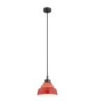 Single pendant lamps - Argon VENTURA 8776 E27 (light source not included) / 230V glass, brushed lacquered steel - product 1