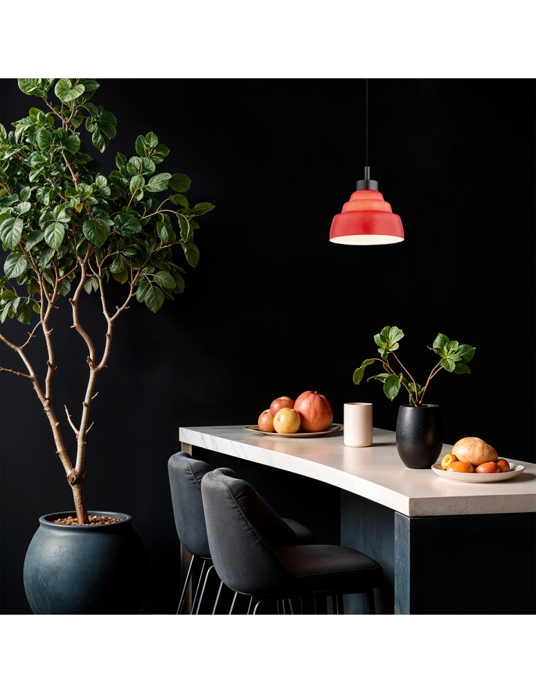 Argon VENTURA 8776  E27 (nie zawiera źródła światła) / 230V szkło, stal lakierowana szczotkowana