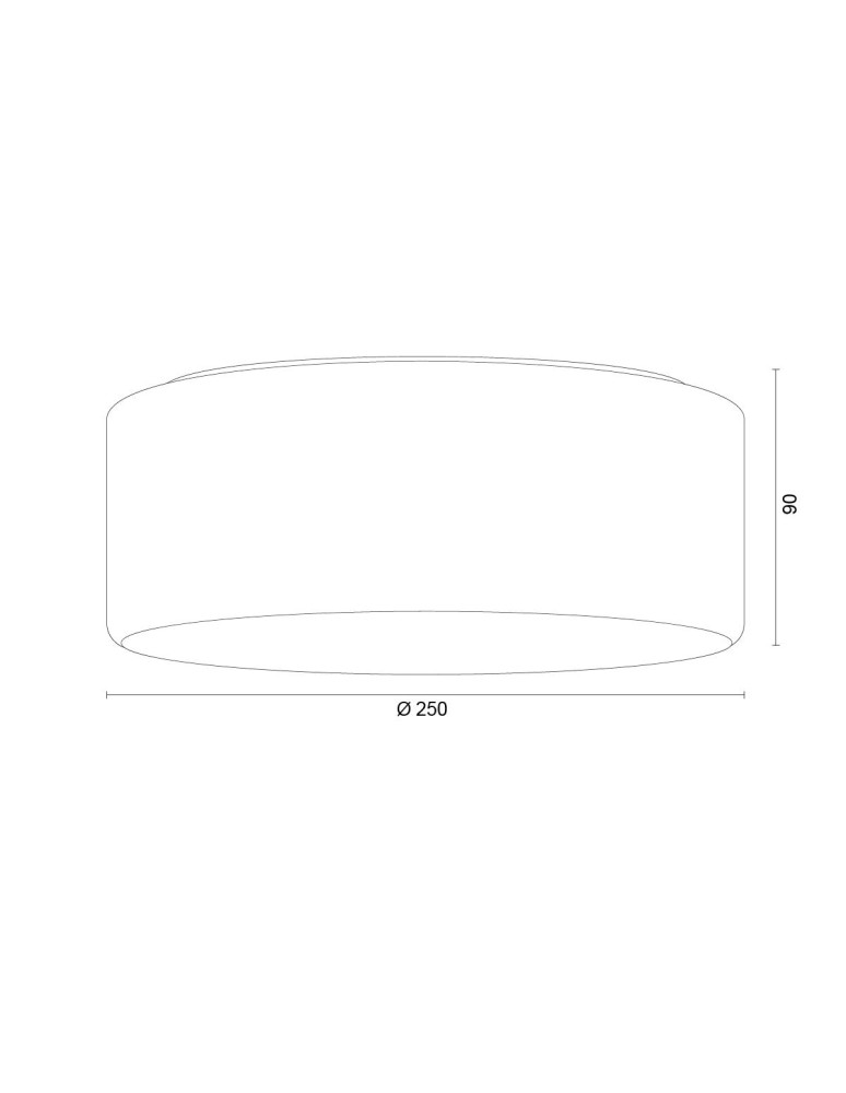 Argon TAMPA 8833  GX53 (żarówka o mocy 8W stanowi element gratisowy - na wyposażeniu) / 230V 2700K szkło, stal lakierowana