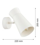 Adjustable wall lamps - Argon LORD 8762 E14 (light source not included) / 230V lacquered steel - product 10