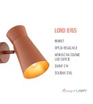 Argon LORD 8765  E14 (nie zawiera źródła światła) / 230V stal lakierowana