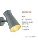 Argon LORD 8766  E14 (nie zawiera źródła światła) / 230V stal lakierowana