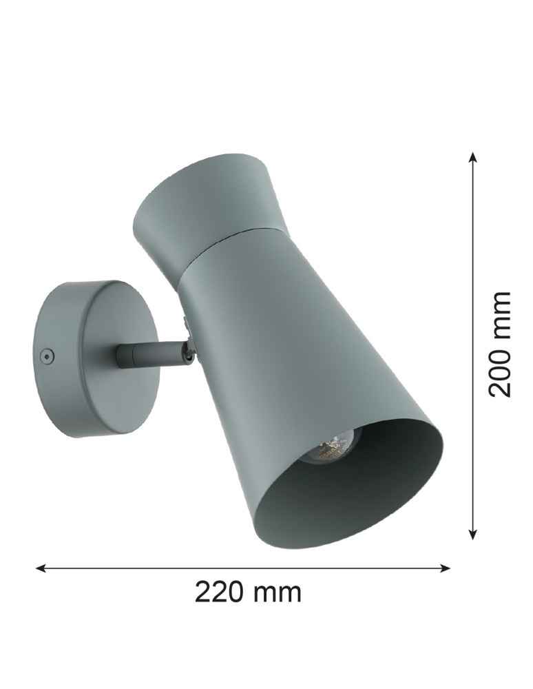 Argon LORD 8766  E14 (nie zawiera źródła światła) / 230V stal lakierowana