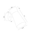 Adjustable wall lamps - Argon LORD 8766 E14 (light source not included) / 230V lacquered steel - product 11