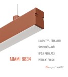 Pendant lamps over the island - Argon MIAMI 8834 LED (integrated) 230V / 3000 K lacquered steel - product 8