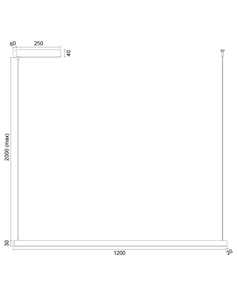 Argon MIAMI 8834        LED (zintegrowany) 230V / 3000 K stal lakierowana