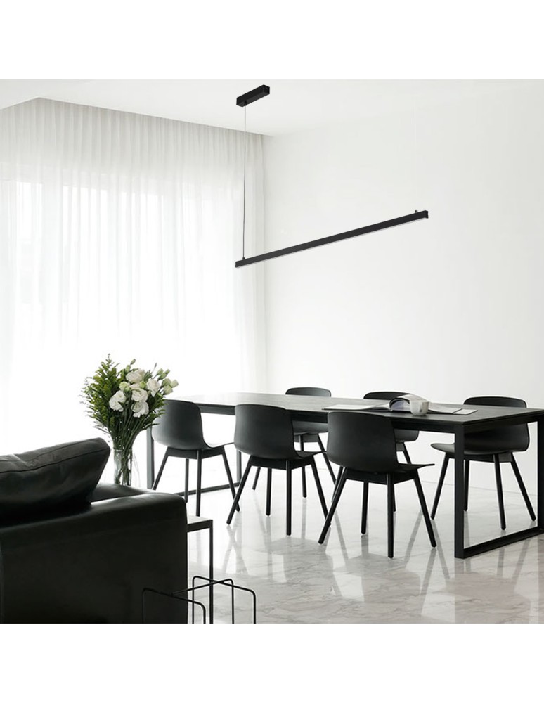 Pendant lamps over the island - Argon MIAMI 8835 LED (integrated) 230V / 3000 K lacquered steel - product kolory-swiatla.pl 2