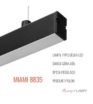 Pendant lamps over the island - Argon MIAMI 8835 LED (integrated) 230V / 3000 K lacquered steel - product 7