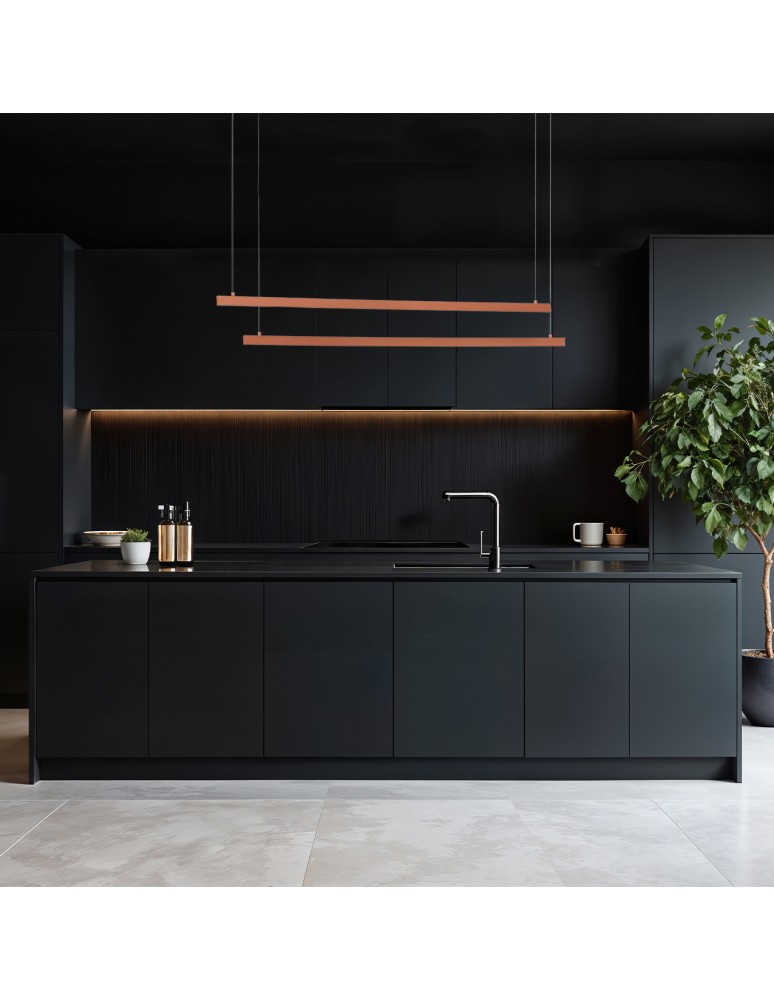 Pendant lamps over the island - Argon MIAMI 8837 LED (integrated) 230V / 3000 K lacquered steel - product kolory-swiatla.pl 2