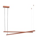 Pendant lamps over the island - Argon MIAMI 8837 LED (integrated) 230V / 3000 K lacquered steel - product 5