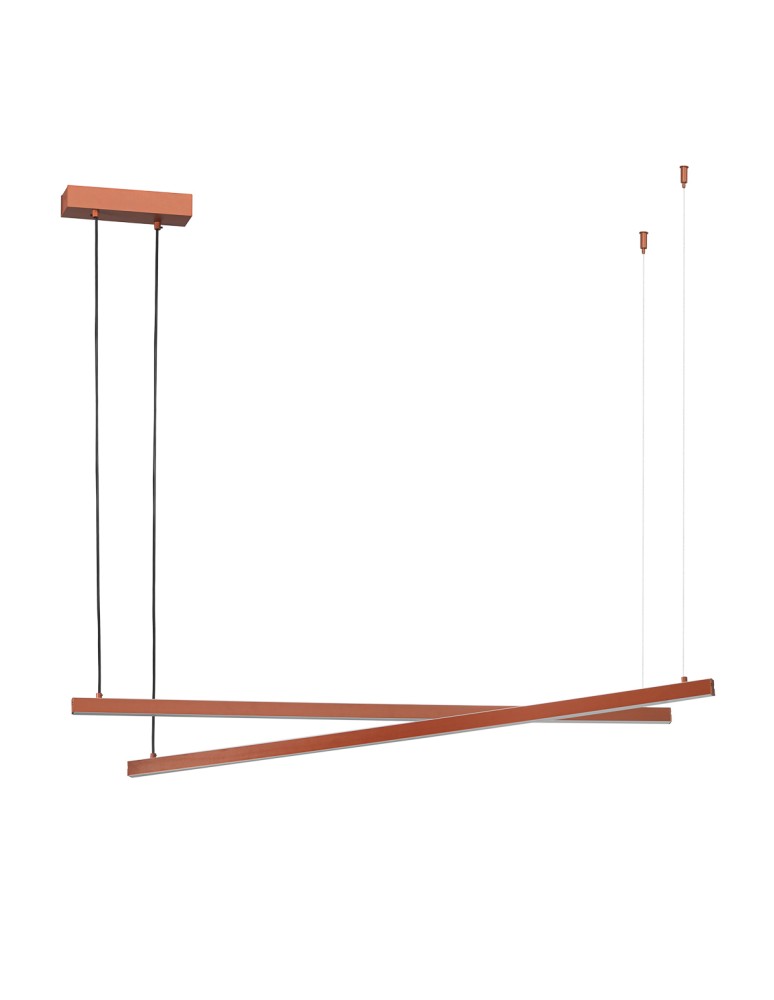 Pendant lamps over the island - Argon MIAMI 8837 LED (integrated) 230V / 3000 K lacquered steel - product kolory-swiatla.pl 5