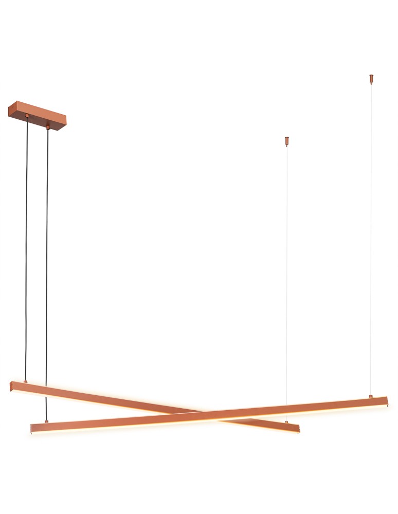 Pendant lamps over the island - Argon MIAMI 8837 LED (integrated) 230V / 3000 K lacquered steel - product kolory-swiatla.pl 12