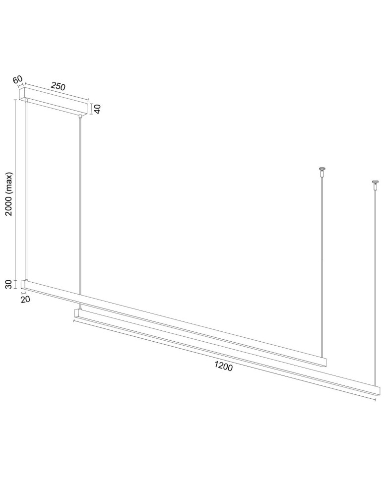 Argon MIAMI 8837  LED (zintegrowany) 230V / 3000 K stal lakierowana