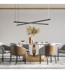 Pendant lamps over the island - Argon MIAMI 8838 LED (integrated) 230V / 3000 K lacquered steel - product 2