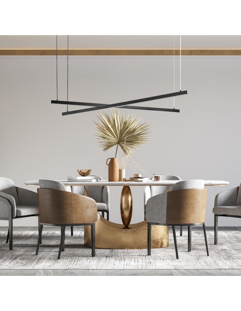 Pendant lamps over the island - Argon MIAMI 8838 LED (integrated) 230V / 3000 K lacquered steel - product kolory-swiatla.pl 2