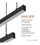 Pendant lamps over the island - Argon MIAMI 8838 LED (integrated) 230V / 3000 K lacquered steel - product 16