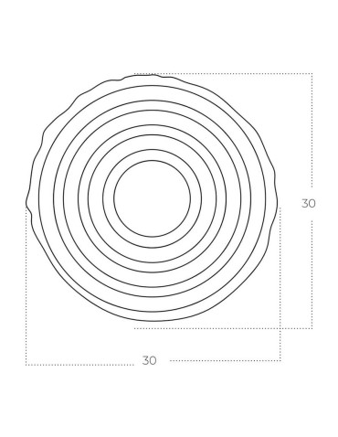 Azzardo NESTOR TOP 30 BK Smoky Transparent/Matte Black 1xLED Designer Wall lamp AZ5831 - product 2