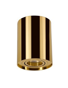 Azzardo BROSS 1 GO Gold 1xGU10 Surface Mounted Lamp AZ6076