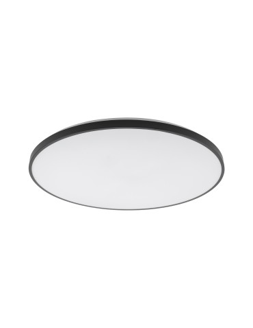 Nowodvorski AGNES ROUND LED PRO Ceiling lamps Plafond Max power 64W LED IP44 4000K Black 10976