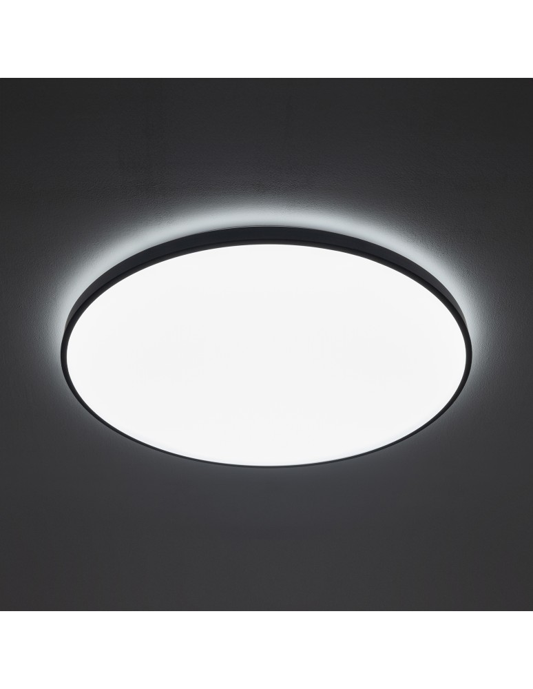 LED Plafonds - Nowodvorski AGNES ROUND LED PRO Ceiling lamps Plafond Max power 64W LED IP44 4000K Black 10976 - product kolory-swiatla.pl 2