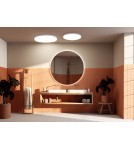 Nowodvorski AGNES ROUND LED PRO  Lampy sufitowe Plafon Max moc 64W LED IP44 3000K Biały 10981