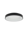 Nowodvorski NIKKI ROUND LED  Lampy sufitowe Plafon Max moc 48W LED  4000K Czarny 11211