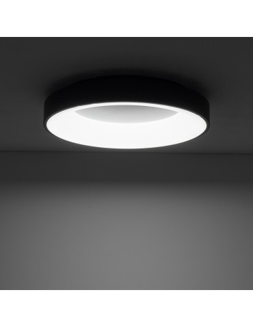 Nowodvorski NIKKI ROUND LED  Lampy sufitowe Plafon Max moc 48W LED  4000K Czarny 11211 - produkt 2