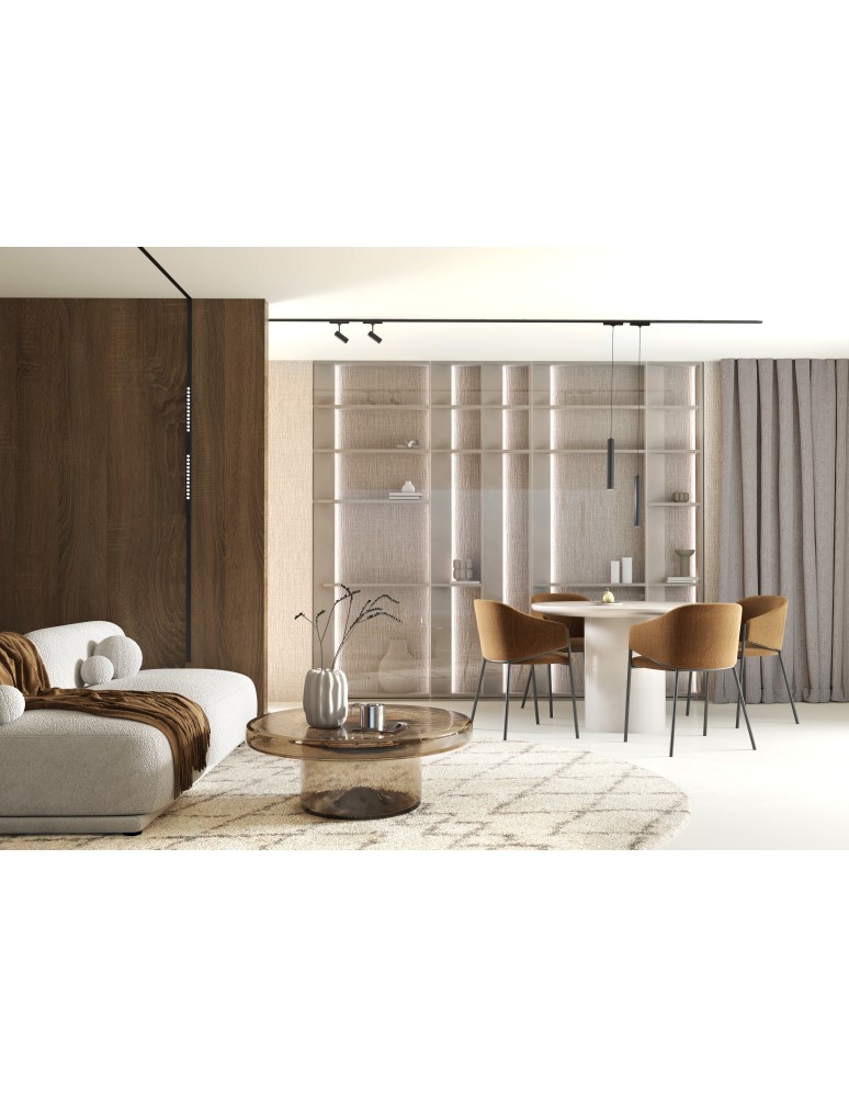 Nowodvorski UT-LVM FOCUS LED 12W Systemy szynowe 1-obwodowy niskonapięciowy 48V   UT- LVM Lampy led Max moc 12W LED  3000K Czar